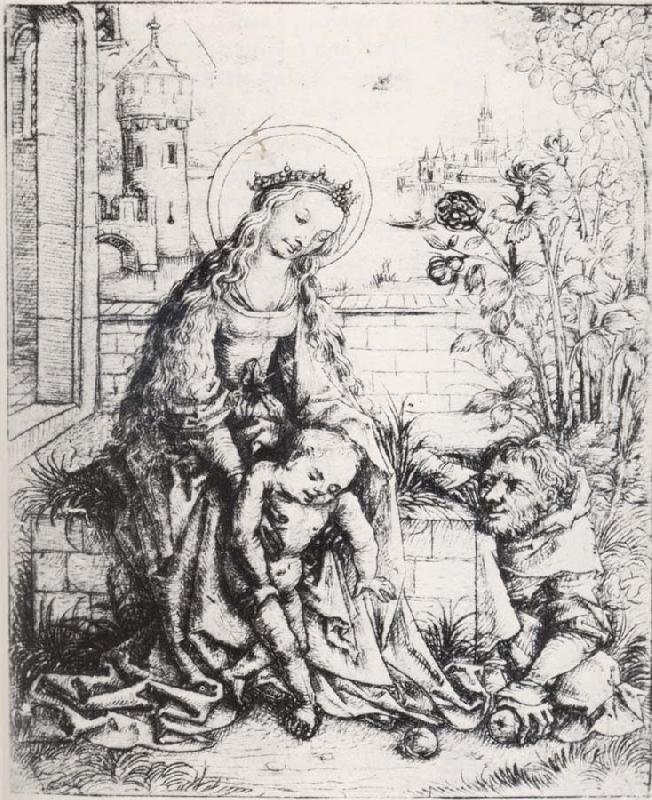 Albrecht Durer The Holy Family in a landscape